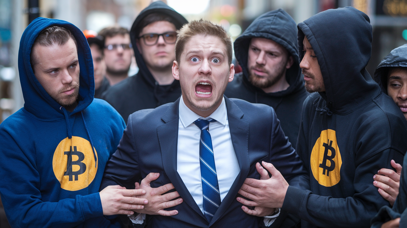 Bitcoin maxi kidnapped